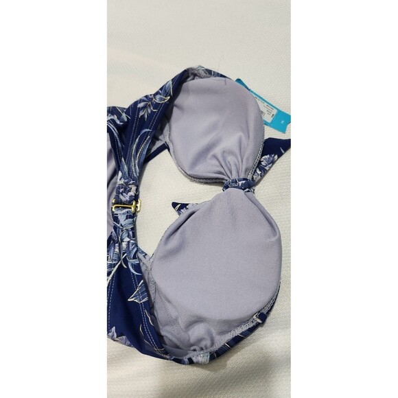 Ambrielle Swimsuit Medium Color Blue Navy One piece Swimsuit. - Picture 7 of 11